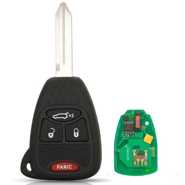 3+1 Buttons OHT692427AA 315Mhz PCF7961/ID46 Chip(No logo/Chrysler logo/Dodge logo/Jeep logo)