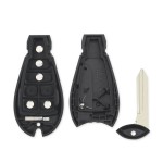 2+1/3+1/4+1/5+1/6+1 Buttons Smart Car Key Shell(No logo/Chrysler logo/Dodge logo/Jeep logo)