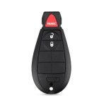 2+1/3+1/4+1/5+1/6+1 Buttons Smart Car Key Shell(No logo/Chrysler logo/Dodge logo/Jeep logo)