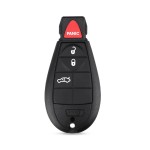 2+1/3+1/4+1/5+1/6+1 Buttons Smart Car Key Shell(No logo/Chrysler logo/Dodge logo/Jeep logo)