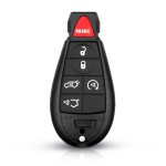 2+1/3+1/4+1/5+1/6+1 Buttons Smart Car Key Shell(No logo/Chrysler logo/Dodge logo/Jeep logo)