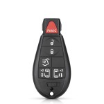 2+1/3+1/4+1/5+1/6+1 Buttons Smart Car Key Shell(No logo/Chrysler logo/Dodge logo/Jeep logo)