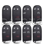 Jeep 2/2+1/3/3+1/4+1BT Smart Remote Key Shell(No logo/Chrysler logo/Dodge logo/Jeep logo)