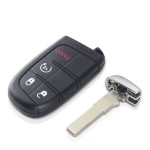 Jeep 2 Buttons Smart Remote Key Shell(No logo/With logo)