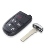Jeep 2 Buttons Smart Remote Key Shell(No logo/With logo)