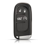 Jeep 2/2+1/3/3+1/4/4+1 BTN Smart key shell(No logo/With logo)