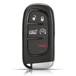 Jeep 2/2+1/3/3+1/4/4+1 BTN Smart key shell(No logo/With logo)