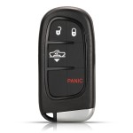 Jeep 2/2+1/3/3+1/4/4+1 BTN Smart key shell(No logo/With logo)