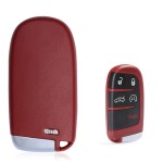 2/2+1/3+1/4+1 Buttons smart key shell (Red)(No logo/With logo)
