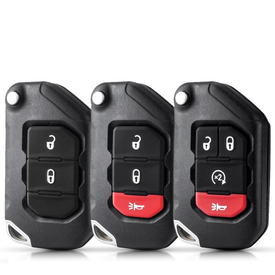 2/2+1/3+1 Buttons Jeep case(No logo/With logo)