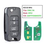 Jeep Renegade 4/2+1/3+1 Buttons FCCID:2ADFTFI5AM433TX P/N:FI5-AM433TX 433MHz 4A Chip/MQB48 Chip
