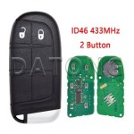 2 BT 433MHz ID46 Chip M3N-40821302 Blade Y159 (No logo/Chrysler logo/Dodge logo/Jeep logo)