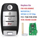 Kia Sorento 433Mhz ID47 Chip 95440-G5000/C6000/D9500/D9000/C6100/C5000(No logo/With logo)