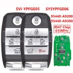 KIA Carnival Sedona 2016 -2021 ID47 433Mhz 95440-A9100/A9200/A9300(No logo/With logo)