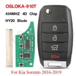 2015-2020 Kia Sorento 4-Button 95430-C5101 C5100(No logo/With logo)