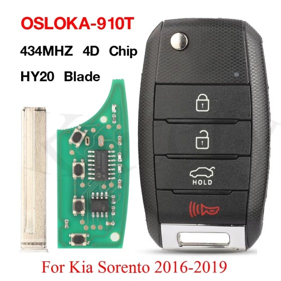 2015-2020 Kia Sorento 4-Button 95430-C5101 C5100(No logo/With logo)