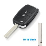 2/3/3+1 Buttons Flip Remote Key Case