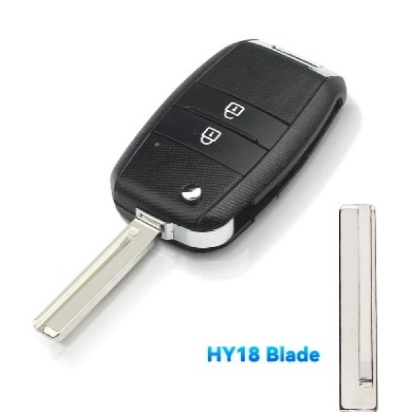 2/3/3+1 Buttons Flip Remote Key Case