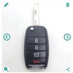 2/3/3+1 Buttons Flip Remote Key Case