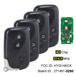 Smart Card 2+1/3 Buttons 314.3MHz HYQ14ACX Board: 271451-5290