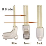 Lexus 2/3 Buttons B blade smart key shell(No logo/With logo)