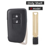 Lexus 2/2+1/3/3+1 Buttons smart key shell(No logo/With logo)