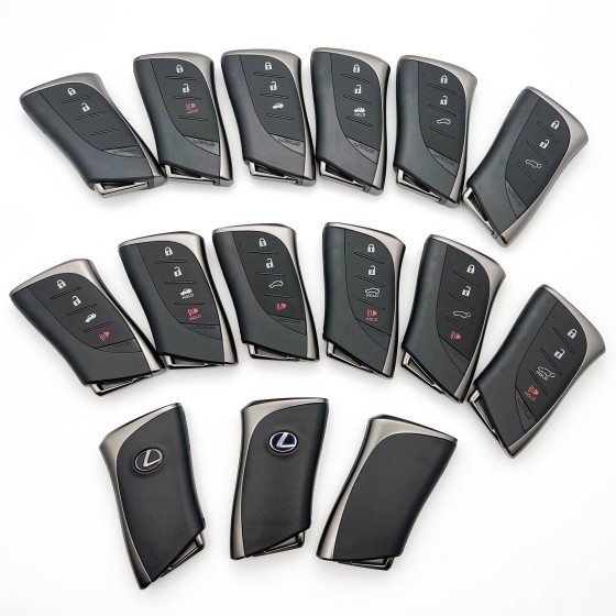Lexus 2/2+1/3/3+1 Buttons smart key shell(No logo/With logo)