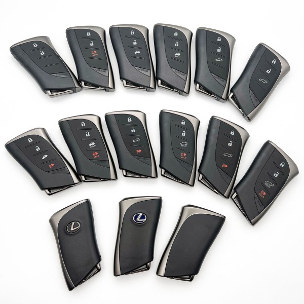 Lexus 2/2+1/3/3+1 Buttons smart key shell(No logo/With logo)