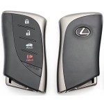 Lexus 2/2+1/3/3+1 Buttons smart key shell(No logo/With logo)