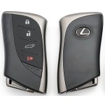 Lexus 2/2+1/3/3+1 Buttons smart key shell(No logo/With logo)
