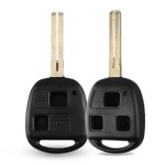 Lexus 2/3 Buttons Toy48 key shell(No logo/With logo)