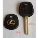 Lexus chip keys Toy48/Toy40