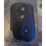 Lexus 3 Buttons SUV smart key shell(With logo)