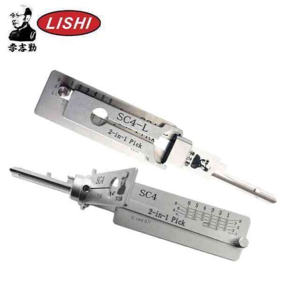 SC4 / Left & Right Combo Pack (BUNDLE Of 2 Lishi Tools)