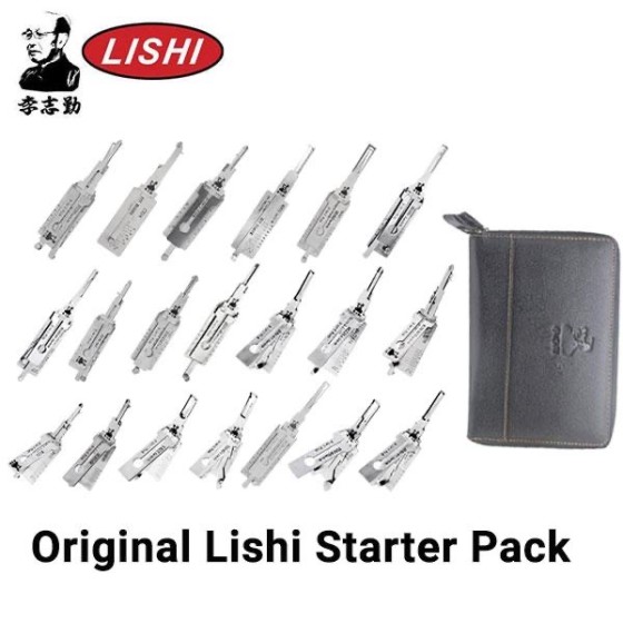 Complete Automotive Starter Pack (BUNDLE Of 20 Lishi Tools & Case)