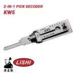 Original Lishi KW5 2-in-1 Kwikset Pick and Decoder