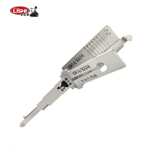Lishi 2-in-1 Pick/Dec for Kawasaki Motorcycles KA34/KM12 & KW14/KW15