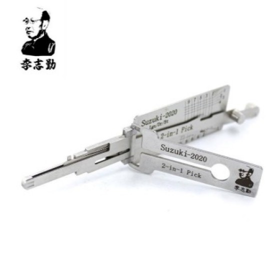 Classic Lishi Suzuki-2020 2in1 Decoder and Pick for Suzuki