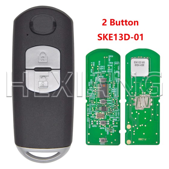 Mazda 315MHz FSK  ID49 Chip PCF7953P FCC: WAZSKE13D01