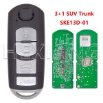 Mazda 315MHz FSK  ID49 Chip PCF7953P FCC: WAZSKE13D01