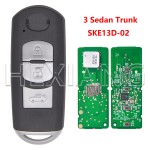 Mazda 315MHz FSK  ID49 Chip PCF7953P FCC: WAZSKE13D01