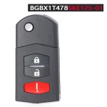 Mazda 2+1 Buttons 315MHz 4D63 Chip FCC ID: BGBX1T478SKE125-01