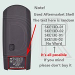 Mazda 315MHz FSK  ID49 Chip PCF7953P FCC: WAZSKE13D01