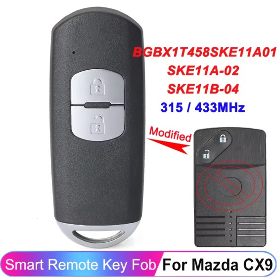 Mazda CX9 FCC ID: BGBX1T458SKE11A01 SKE11A-01/02