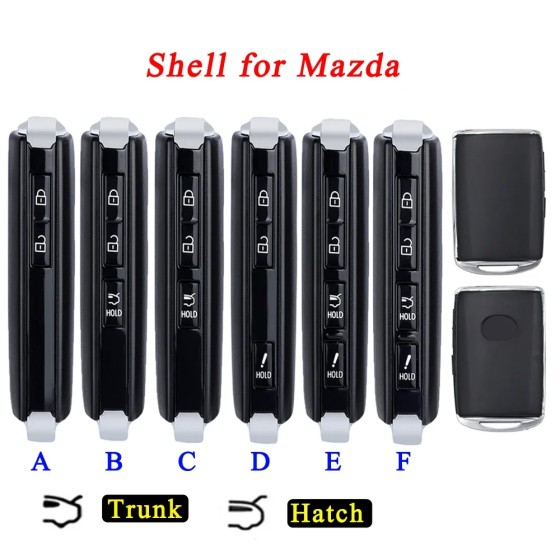Mazda Smart Remote Key Shell