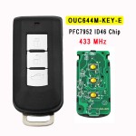 2/3/2+1/3+1 Buttons OUC644M-KEY-N/E ID46 Chip 315Mhz(No logo/With logo)