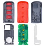 Mitsubishi 2/3/3+1 Buttons GHR-M003 / GHR-M004 315MHz ID47 Chip(No logo/With logo)