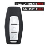 Mitsubishi Outlander 2/2+1/3/3+1 Buttons FCC ID: KR5MTXN1 433MHz 4A Chip