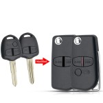 Mitsubishi 2/3 Buttons Modified Flip Key Shell Case Left/Right Blade(No logo/With logo)