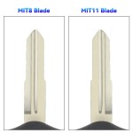 Mitsubishi 2/3 Buttons Modified Flip Key Shell Case Left/Right Blade(No logo/With logo)